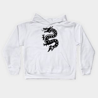 Simple Chinese Dragon Kids Hoodie